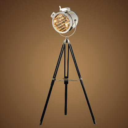 Stage Floor Lamp Industrial Style Tripod