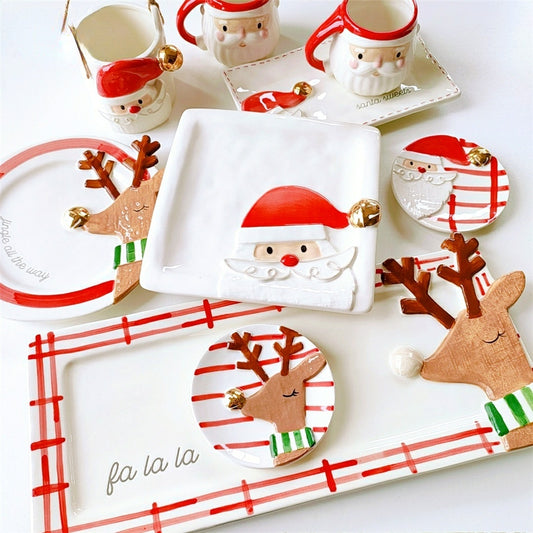 Export Ceramic Christmas Tableware Set Creative