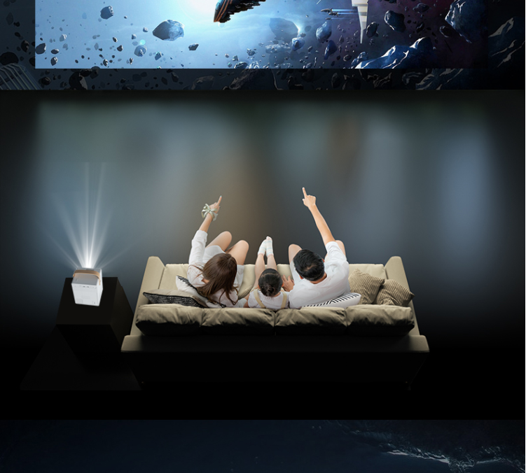 Household Ultra High Definition Bedroom Projector