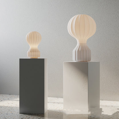 Lampe de Table en soie créative, lumière nordique, ornements de luxe, moderne, minimaliste et créatif