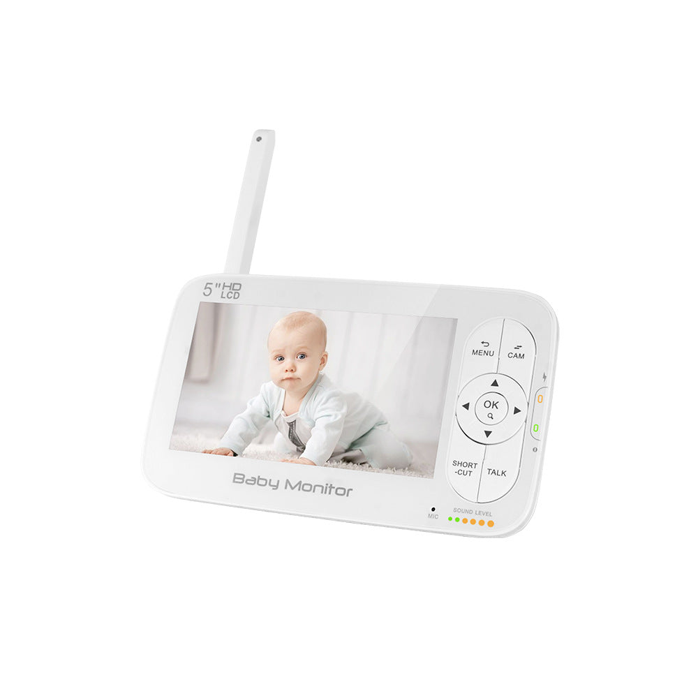 Caméra de surveillance pour bébé 720P 5 pouces