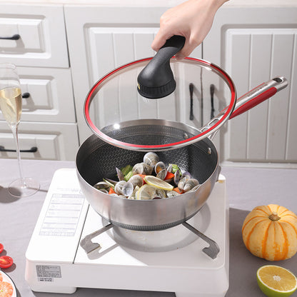 Wok Petty Pot Inox 316L Double Face Nid d'Abeille