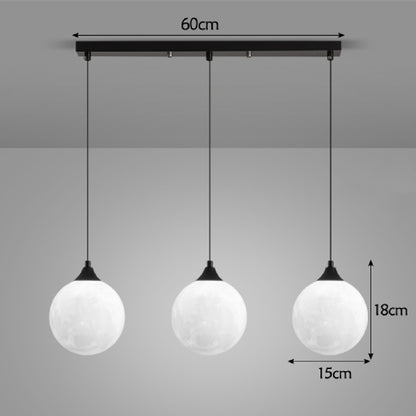 Moon Lamp Nordic Light Luxury Dining Room Table Bar Restaurant