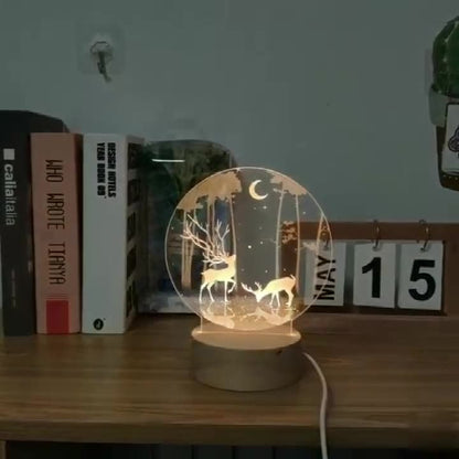 Gift Table Lamp Bedside Led Atmosphere Lamp