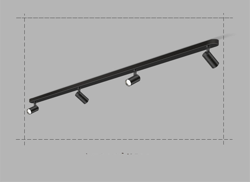 Éclairage commercial de plafond de rail de guide pour des magasins de salon