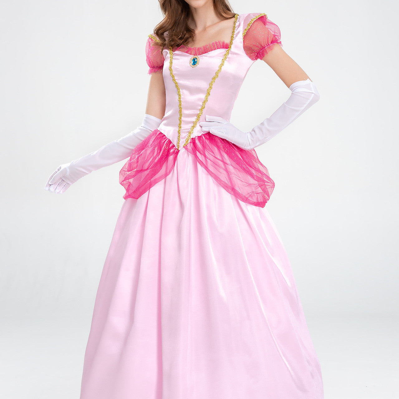 Costume de scène de robe de princesse de fête d'Halloween