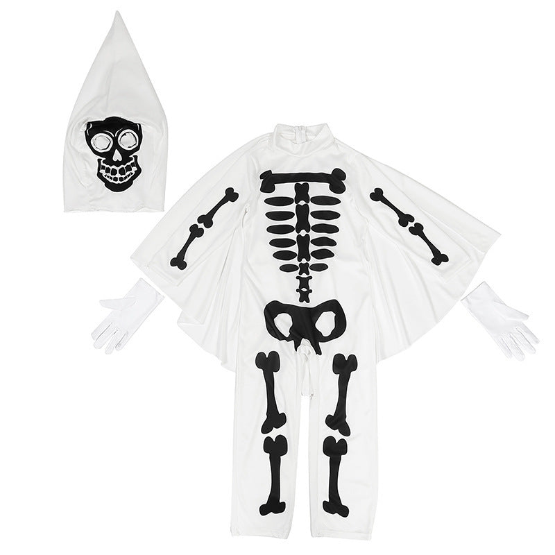 Halloween Dress Up Children's Performance Skull Costume