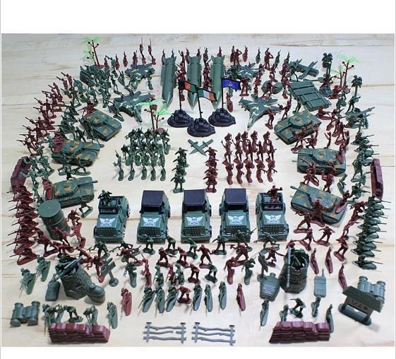 War Soldier Military Legion Model Set Plastic Sand Table Toy Corps