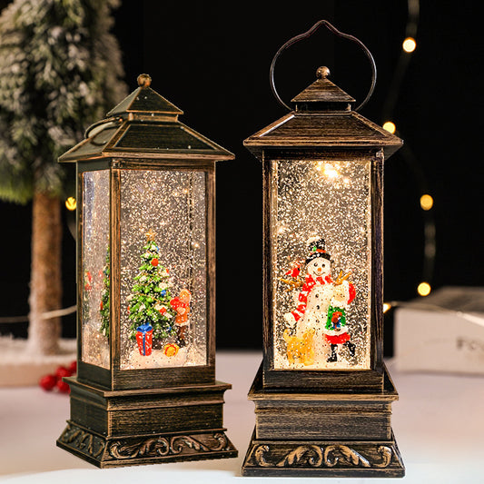 Christmas Snowman Gift Wishing Lamp Nightlight