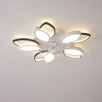 Modern Simple Living Room Light New Quiet Bedroom Ceiling Fan Light