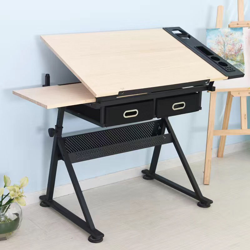 Tablero de marco de dibujo, mesa de pintura de elevación ajustable, caballete de dibujo ajustable, mesa de trabajo artística Mini