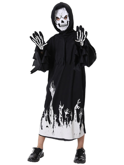 Costume de mort d'Halloween lumineux