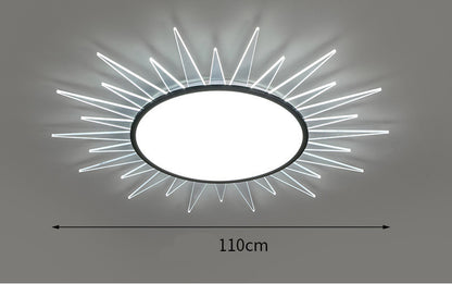 Lámpara Led Para Sala De Estar Ambiente Moderno Y Sencillo.