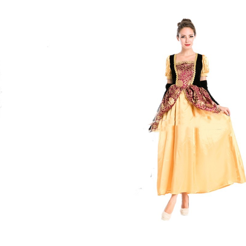 Halloween COS Ball Queen Dress Evening Gown