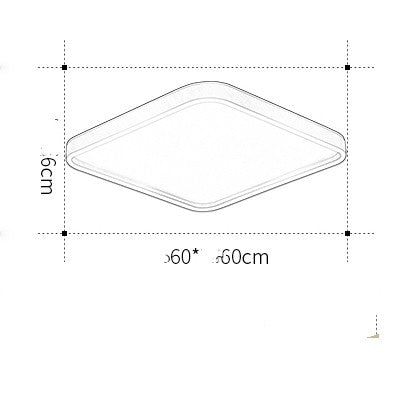 Luz de techo Led Simple moderna, luz de estudio nórdica, luz de dormitorio principal para habitación