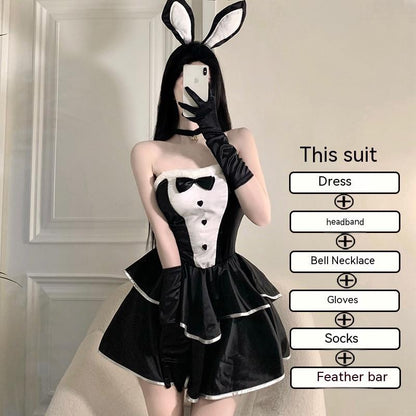 Halloween Cute Rabbit Large Maid Nightgown