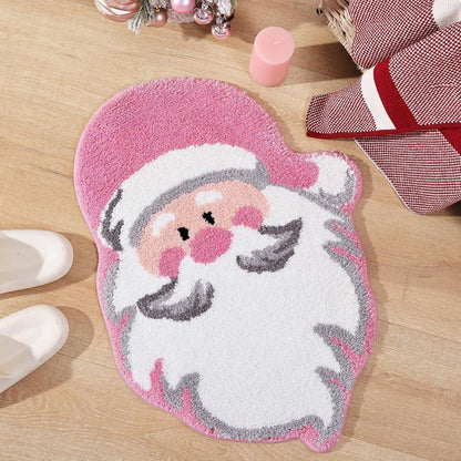 Tapis en cachemire motif sapin de Noël nordique