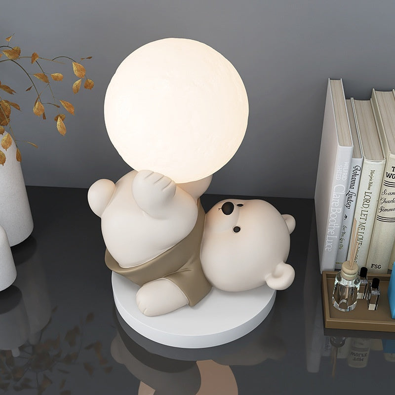 Cute Bear Decoration Home Decoration Bedroom Bedside Night Light