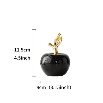 Simple Black Ceramic Home Ornaments Living Room Art Crafts Aisle Christmas Decorations