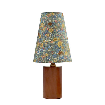 Flower Romantic Table Lamp Solid Wood Bedroom Study Decorative Lamp