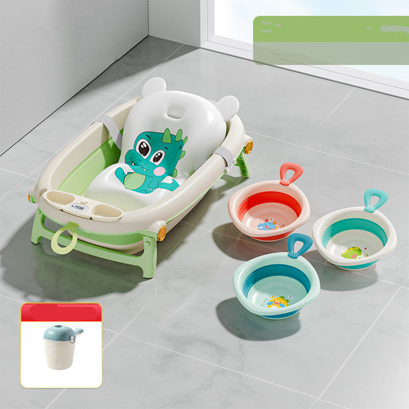 Baignoire pour bébé pliable à domicile Antibiosis