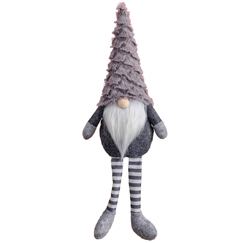 Christmas Decorations Faceless Old Man Doll Figurines