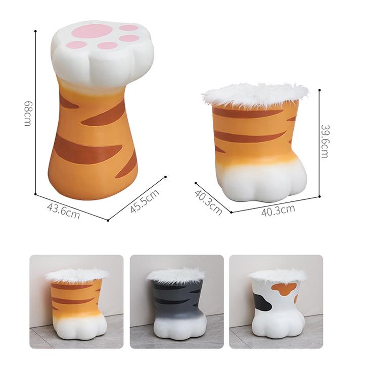 Cat Claw Shoe Stool Can Be Used For Small Shoe Stool At The Door