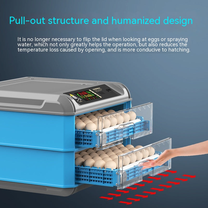 Incubateur automatique domestique pour poulet Rutin, incubateur de poulet