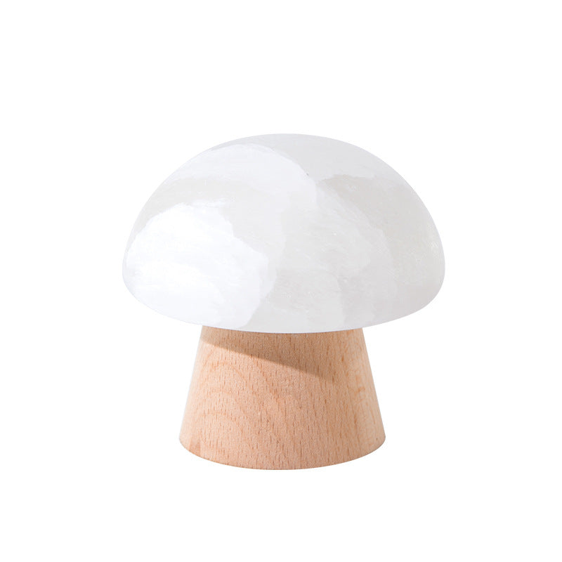 Lampe de nuit créative en minerai de champignon