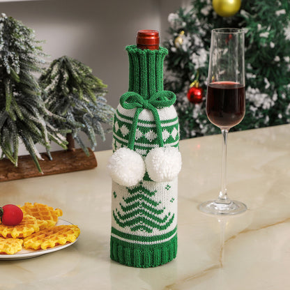 Home Fashion Christmas Bottle Holder