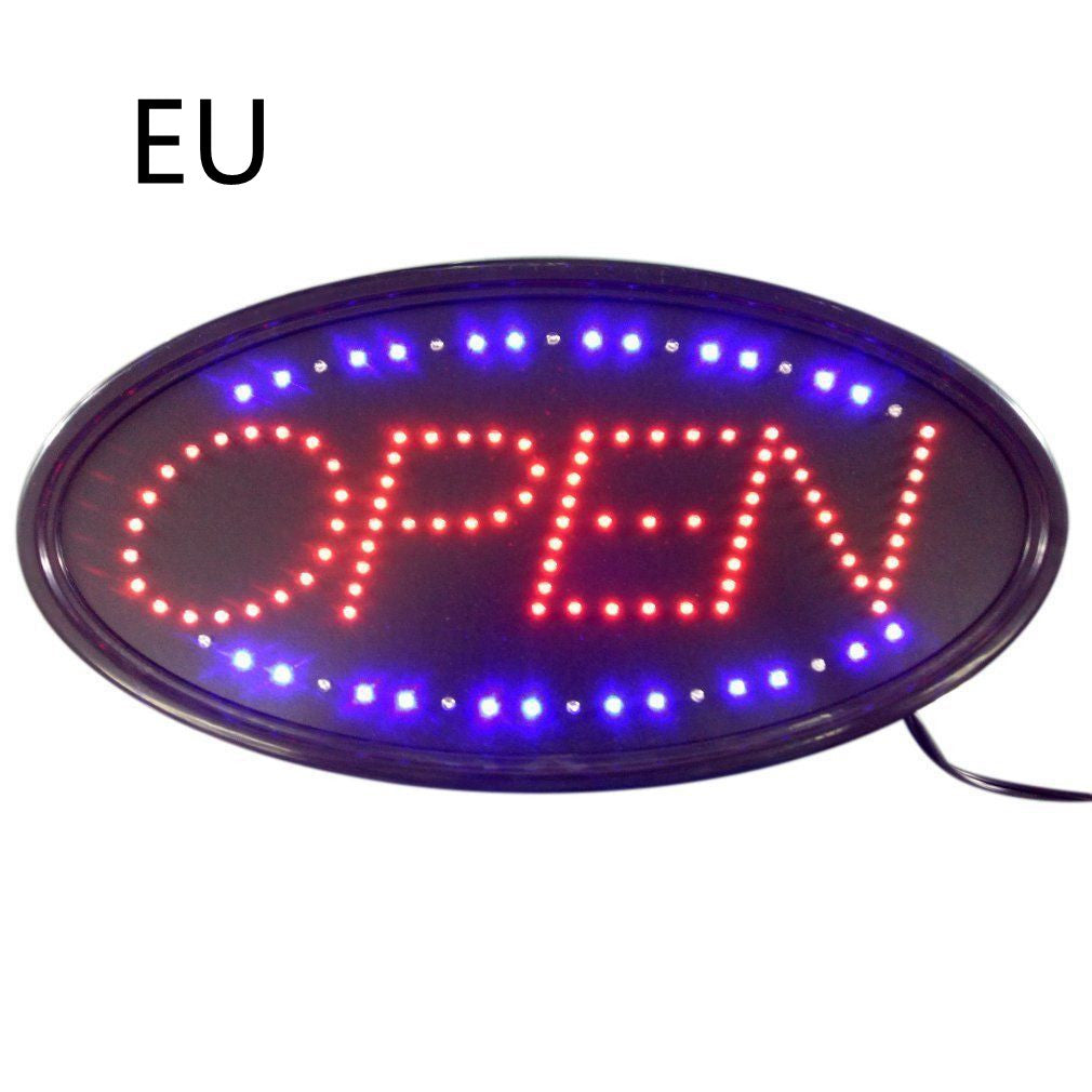 Letrero LED Para Negocios 24x48cm