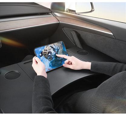 Model3Y Car Dinner Plate Small Table Board Multi-function Folding