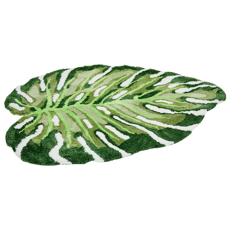 Monstera Deliciosa Ultra-fine Plush Irregular Carpet