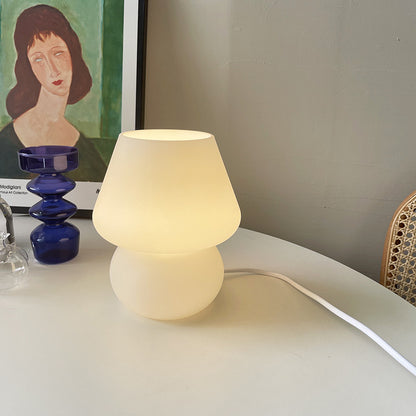 Bedside Lamp Glass Table Lamp Retro Bedroom Lamp