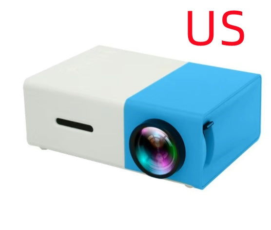 Proyector portátil 3D Hd Led cine en casa cine compatible con HDMI proyector de Audio Usb Yg300 Mini proyector