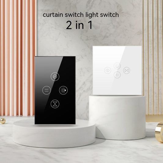 Smart Curtain Light Wall Touch Plastic Button Voice Control