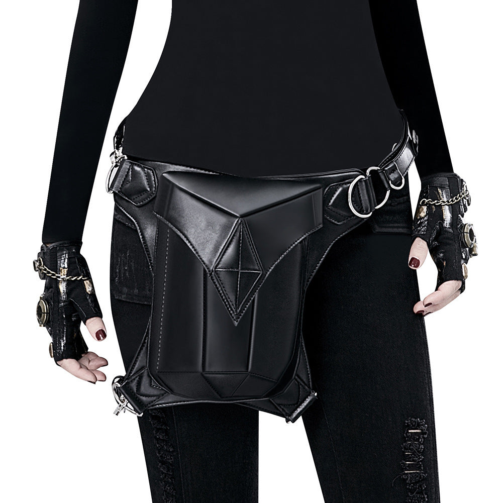 Sac à bandoulière rétro noir pour femme Halloween