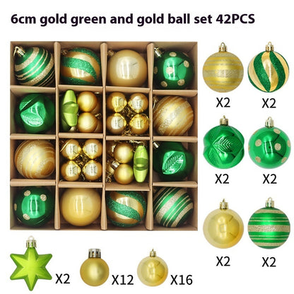 Christmas Decoration 6cm Electroplating Plastic Ball