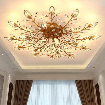 Crystal Ceiling Lamp Lamp In The Living Room Modern Simple European