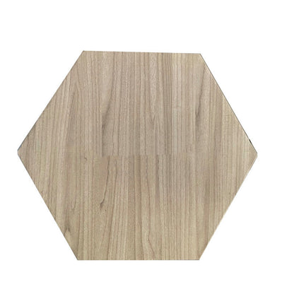 Hexagonal Wood Grain Lamp Panel Decorative Background Wall