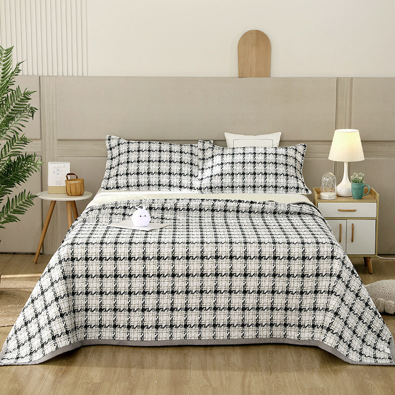 New Cotton Bed Cover Three-piece Set