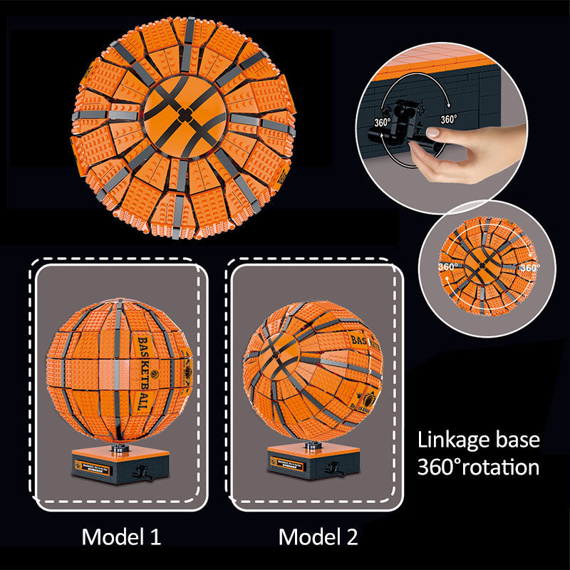 Jouet de puzzle d'ornement de modèle de basket-ball