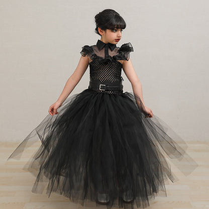 Robe en maille pour fille Costume de cosplay d'Halloween