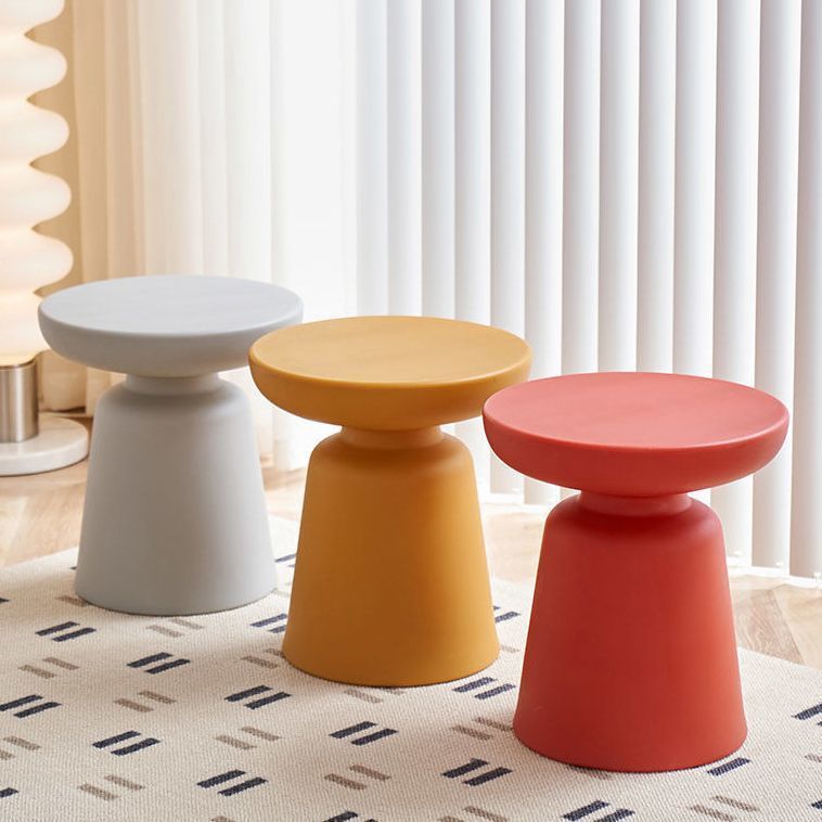 Tabouret champignon en plastique, Table minimaliste, petite Table basse, petite Table de chevet