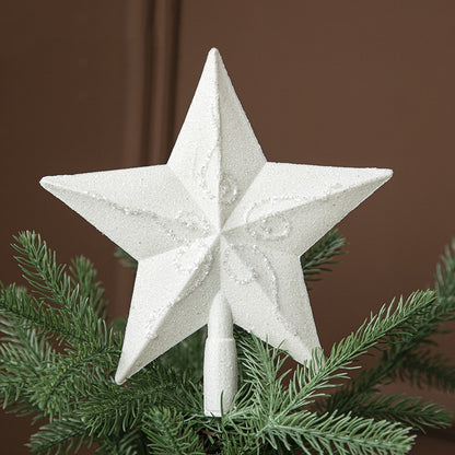 Five Pointed Star Christmas Tree Decorations