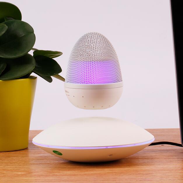 Newest Levitating Floating Speaker Portable Magnetic suspension wireless speaker