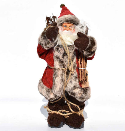 Doll Christmas Decorations Gift Santa Claus Figure Set