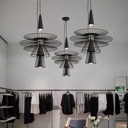 Lampe suspendue de cantine, éclairage artistique moderne et créatif de luxe, Simple et créatif