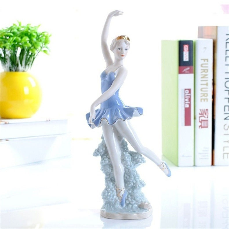 Ceramic Doll Modern Home Decoration Handicraft