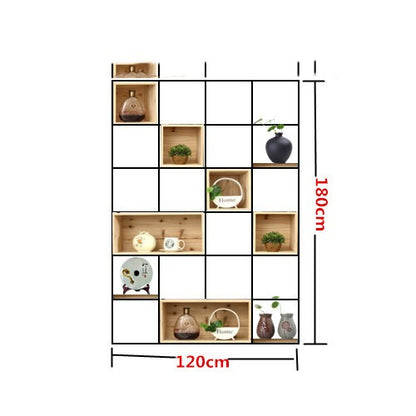 Estante de esquina para restaurante, estantería moderna y sencilla para sala de estar